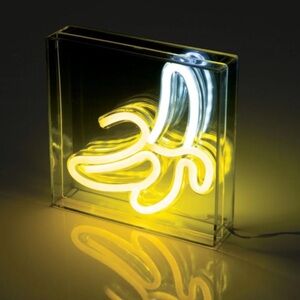 Neon Banana sign pop art decor